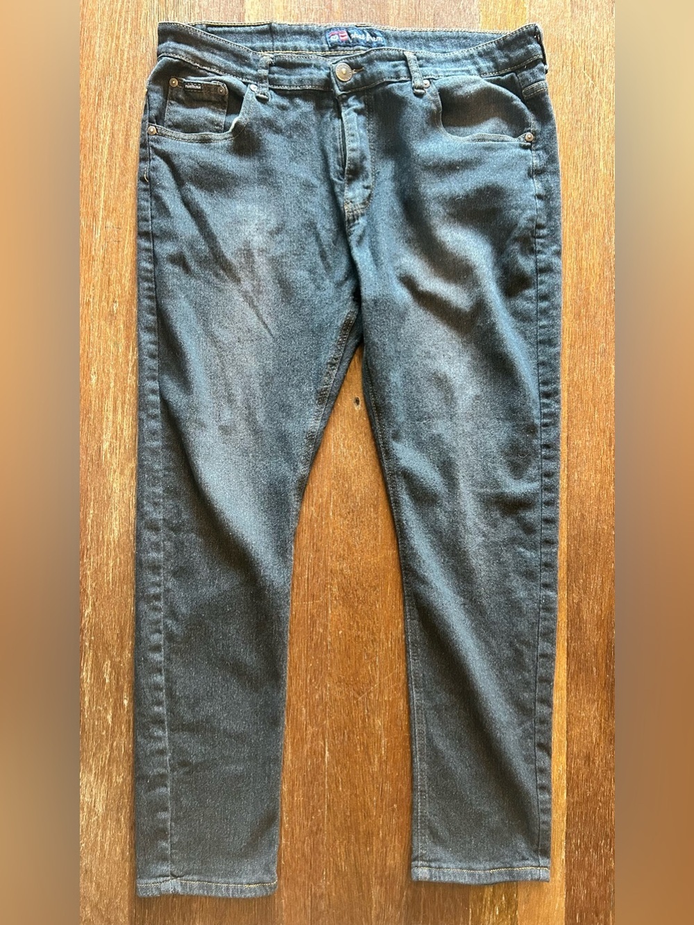 Phat Farm Men’s Jeans 36x30 Dark Wash Straight Leg – Actual 28.5” Inseam